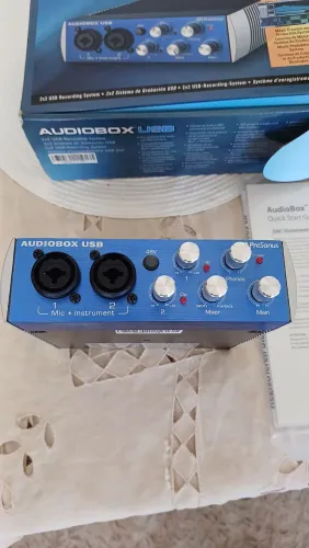 Interface de audio presonus audiobox usb