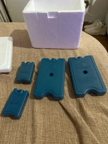 Gelo reutilizável para caixa térmica