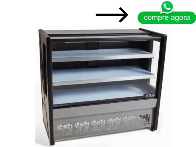 Balcão Refrigerado 1,25M 2 Placas 220v Polar