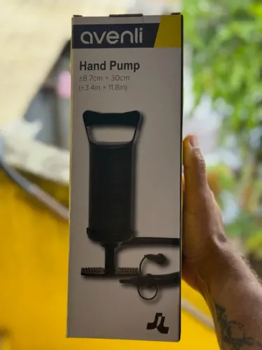 Bomba de Ar Para Colchao Manual com Pedal 