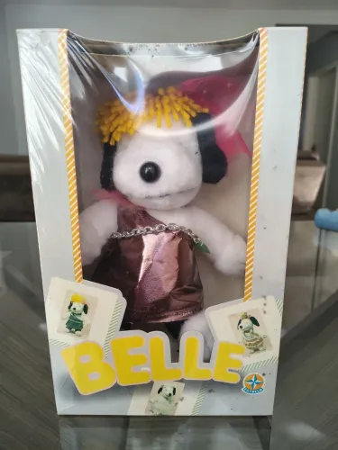 Pelúcia Belle Snoopy Original Estrela Anos 80