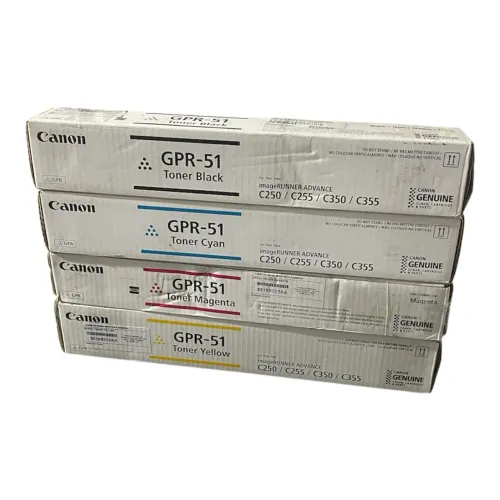 Kit Cartuchos Canon GPR-51 C250/C255/C350/C355