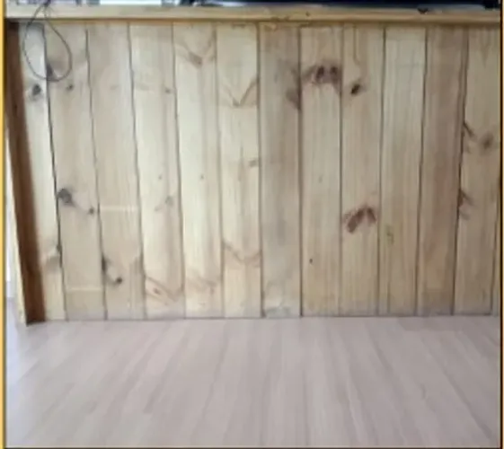 Balcão 2m X 1,4m Metalon e Pinus tratado