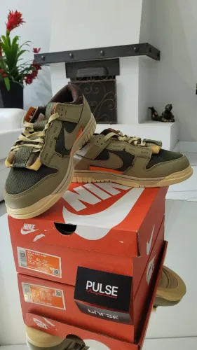 Nike Air Dunk Jumbo Medium Olive - tamanho 42, original