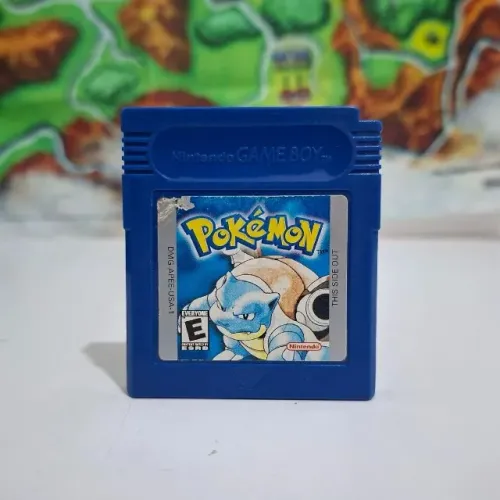 Pokemon Blue Americano Original Nintendo Game Boy