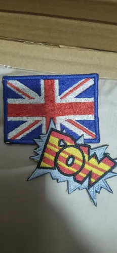 Patches - Bandeira Inglesa e Pow