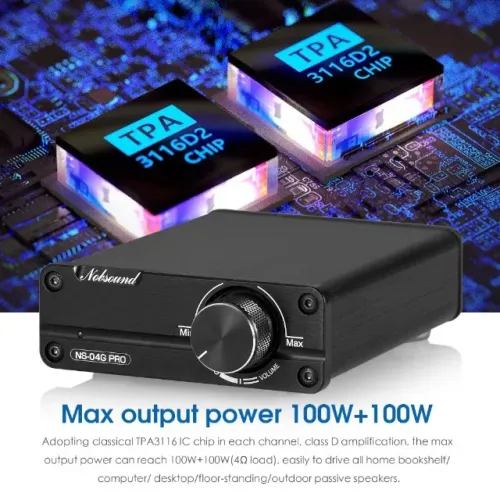 Mini Amplificador 200watts rms