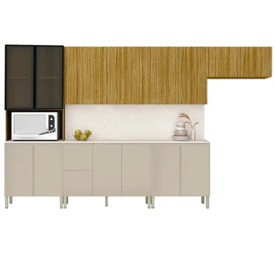 Cozinha Completa 6 Peças 14 Portas 2 Gavetas IMPERDÍVEL p76