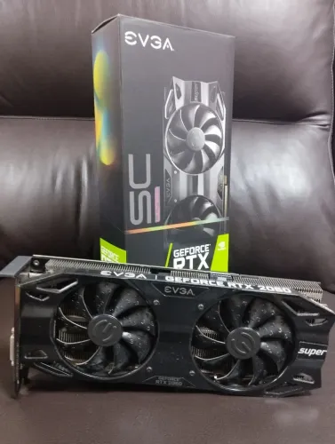 Placa de vídeo EVGA GeForce RTX 2060 SUPER + Ryzen 5 3600