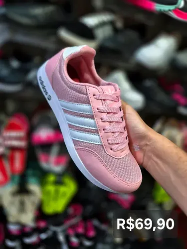 Tênis Adidas Feminino Rosa