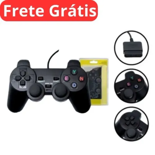 Controle PS 2/ controle play 2/ controle playstation 2
