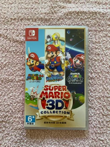 Super Mario 3D Collection Jogo Game Mídia Física Nintendo Switch lite oled