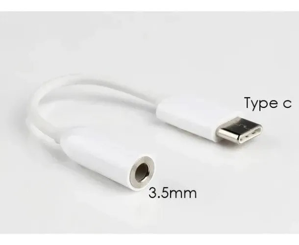 Adaptador de fone Tipo C