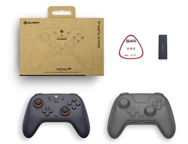 Controle sem fio multiplataforma gamesir nova lite