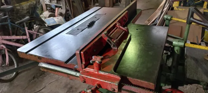 Máquina Marajó Industrial - Serra Circular + Furadeira Horizontal - Motor 10CV - Raridade