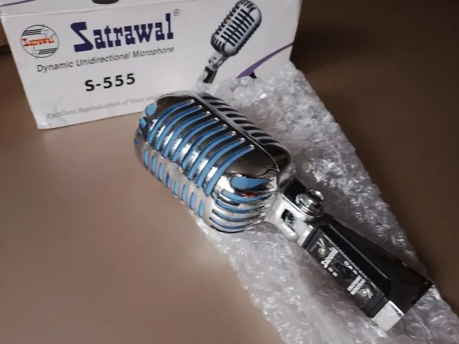 Microfone NOVO S-555 Vintage Frete grátis 