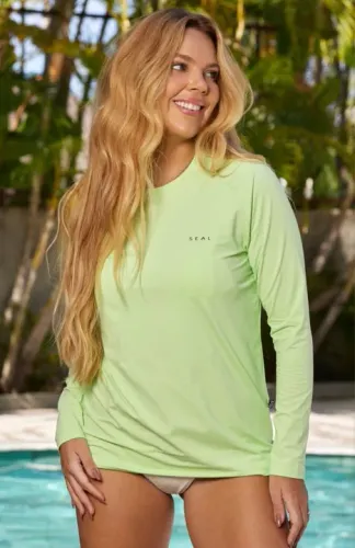 Camiseta de proteção Uv Feminina