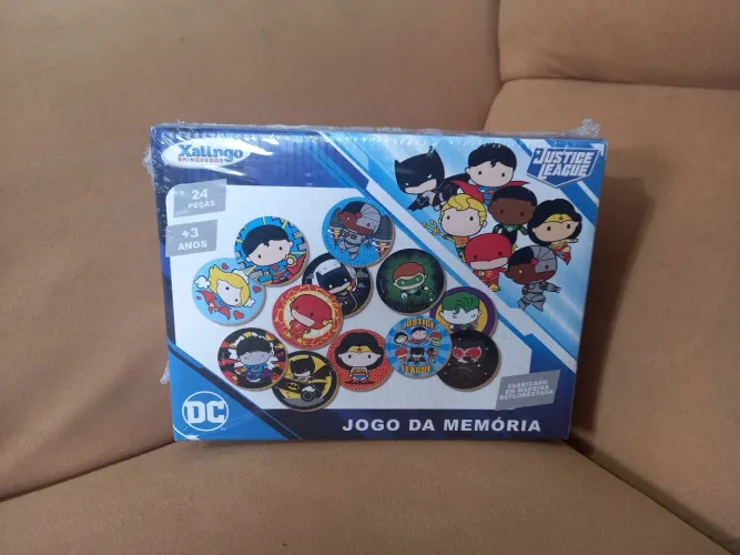 Jogo da memória Liga da Justiça