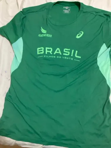Camiseta Brasil - Filhos do Vento - Asics