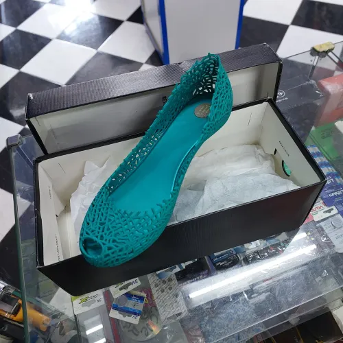 Melissa Coral Verde Floripa