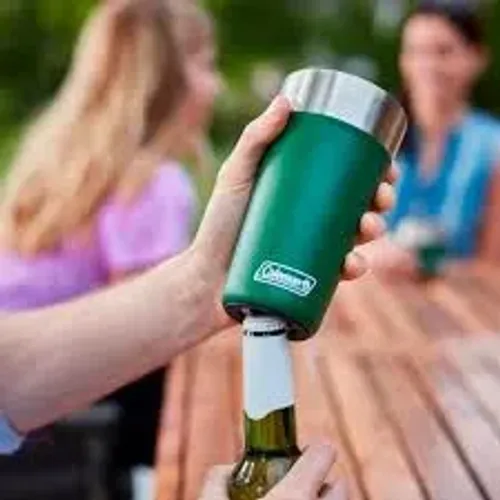 Copo Térmico com Tampa 600ml Azul Slate, verde Coleman
