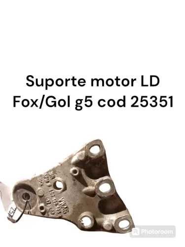 Suporte Do Motor Lado Direito Fox Gol G5 Cod 25351