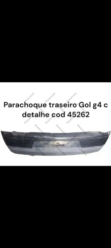 Para-choque traseiro Gol G4 C - Detalhe