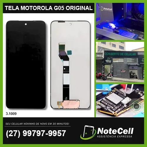 Tela / Display para Moto G05 - Instalação em 30 Minutos!!!