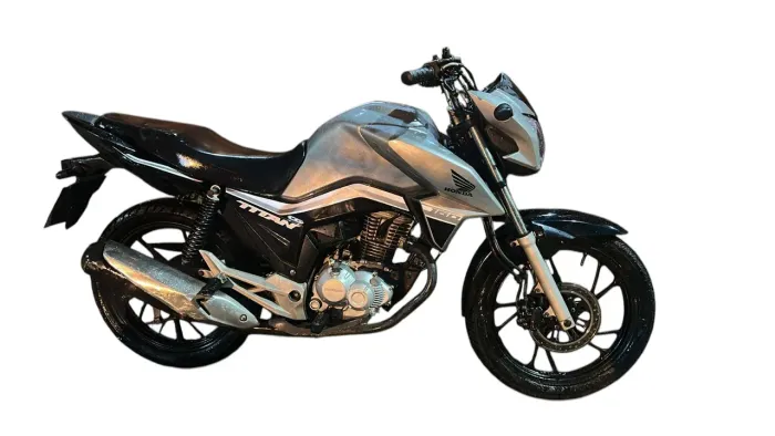Honda Titan 160 - Prata - 2019