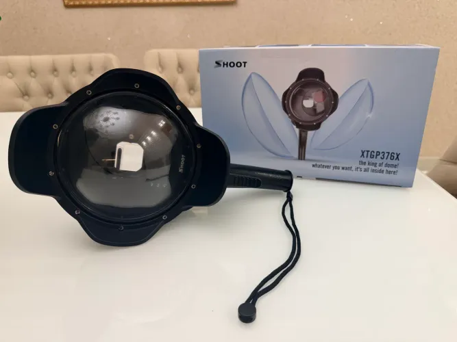 Dome de Mergulho para GoPro 5/6/7 Black com 3 Filtros