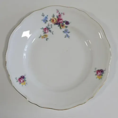 Prato de sobremesa, porcelana EPIAG, da Tchecoslováquia