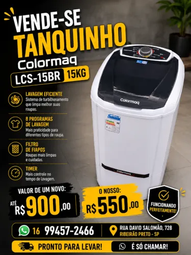 Tanquinho LCS-15br Colormaq