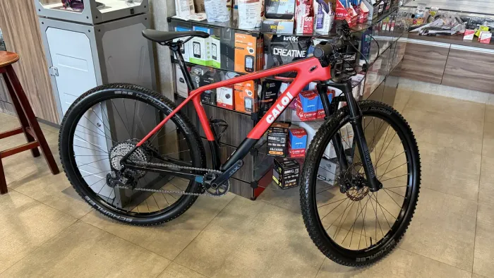 Bicicleta Caloi Elite Carbon 17 12v SLX