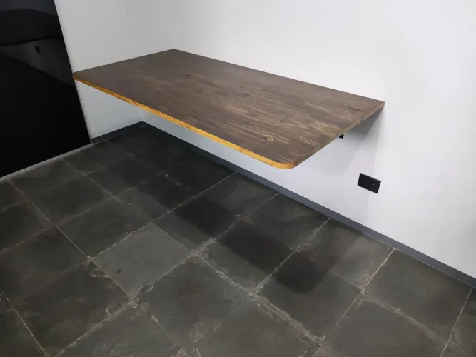 Mesa Flutuante de Madeira - Mais Espaço e Elegância para Seu Ambiente