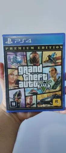 GTA V Premium Edition PS4 mídia física 