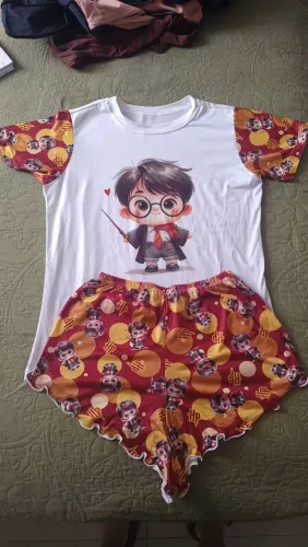 Pijama Tamanho P - Harry Potter 