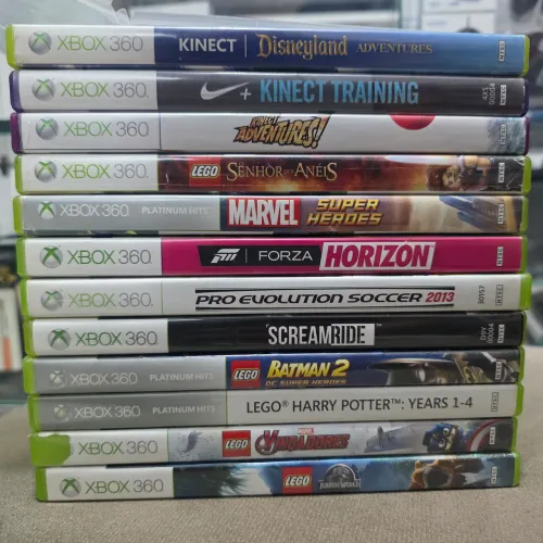 Jogos de Xbox 360 Originais, Mídia Física - Forza Horizon, Lego Batman, Vingadores, Kinect