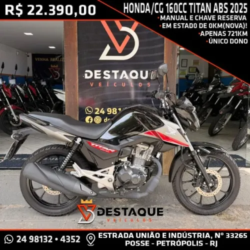 HONDA / CG 160CC TITAN ABS 2025