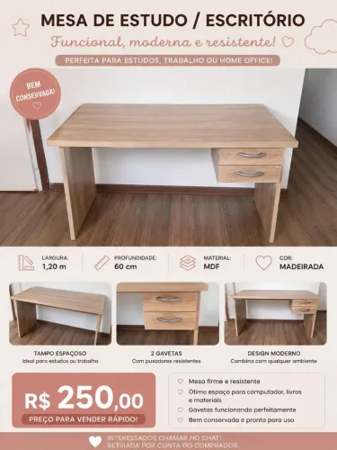 Mesa escritório