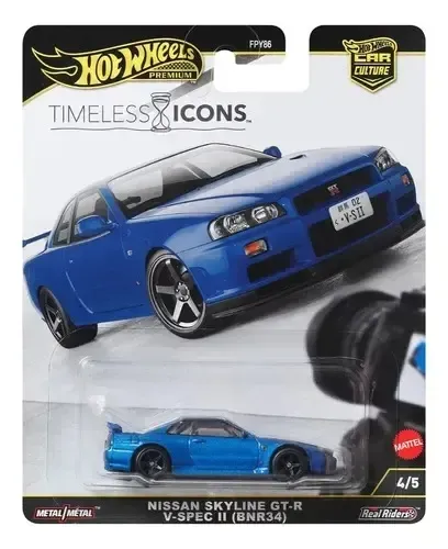 Skyline GTR R34 Hot Wheels 