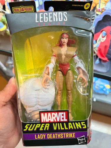Dama da morte (lady deathstrike) marvel legends