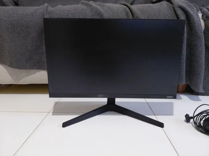 Monitor Samsung T350 24" Full HD Seminovo mouse pad e teclado de brinde