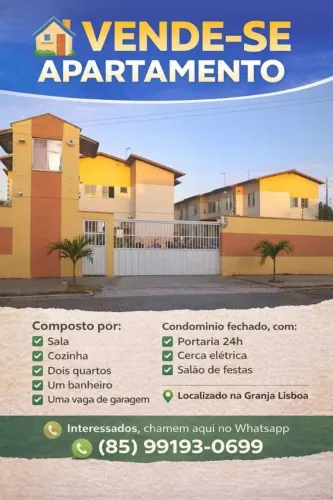 VENDO APARTAMENTO: