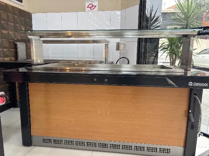 Buffet térmico 8 Cubas gelopar 