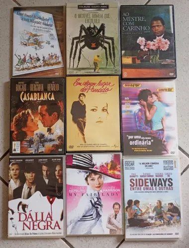 Coleção De DVDs Originais 