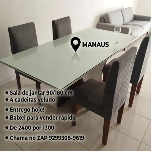 Baixei para vender hoje essa Sala de Jantar