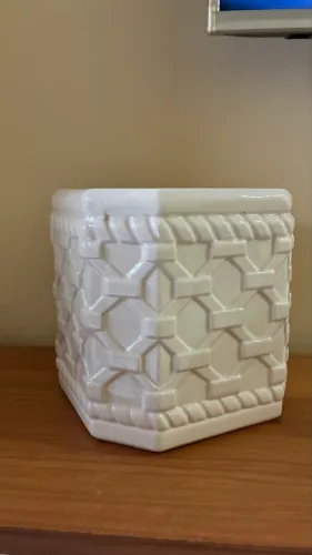 Vaso decorativo - estilo geométrico