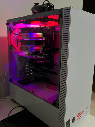 PC Gamer Completo i5 10ª Ger + GTX 1650 + 16GB RAM + Monitor e Periféricos