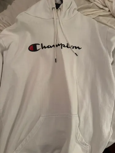 Casaco com capuz champion branco