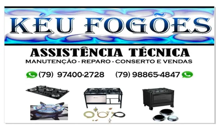 Serviço fogões e fornos a gás